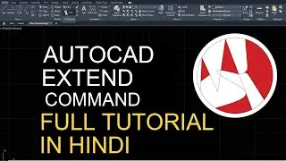 AutoCAD extend command