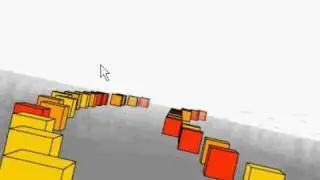 me playing cuberunner/cubefield