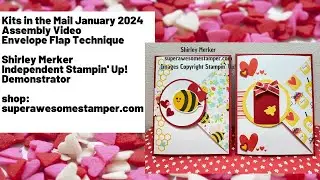 Envelope Flap Kits in the Mail January 2024 Assembly Video
