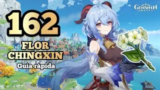 TODAS LAS 162 FLORES CHINGXIN | Guía rápida | Ganyu / Shenhe | Genshin Impact