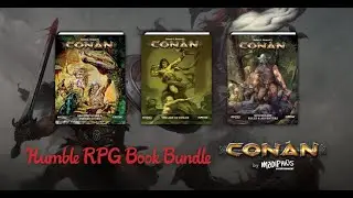 Humble Bundle ~ Conan RPG by Modiphius Book Bundle  ~ November 2020 😍💜😍