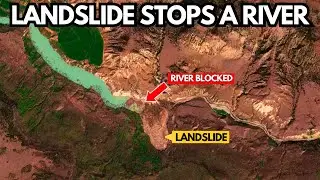 MASSIVE Landslide In Canada Blocks River & Triggers Catastrophic Flood