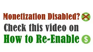 How to re-enable your disabled YouTube Monetization