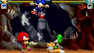 Sonic & Knuckles vs Tails & Ashura