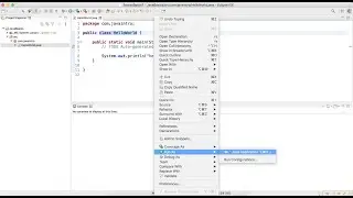 Eclipse Intro and First Java Program