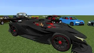 Много новых автомобилей в Майнкрафте мод на авто