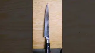 Красавец нож заточен и готов к работе 👍 