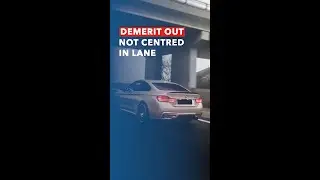 Not Centred In Lane When Driving Straight Will Fail Driver's Test