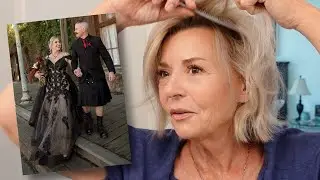 VLOG: Hair Styling & SPILLING THE BEANS! Over 50