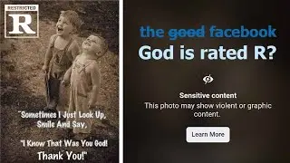 Did Facebook just say G-d is rated R?