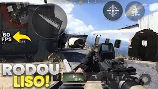 INCRÍVEL! WARZONE MOBILE RODANDO LISO a 60FPS NO ANDROID E ESSE É O MOTIVO!