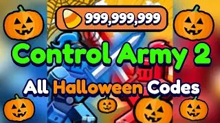 Secret Halloween New Codes in Control Army 2