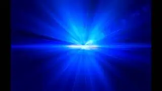 Abstract Blue Light Rays Background -  1 Hour