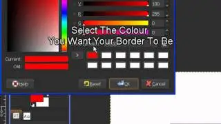 Gimp Tutorial : How To Add A Border To Your Text