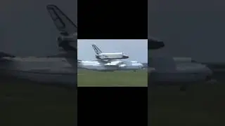 Мрiя и Буран на авиасалоне в Ле-Бурже 1989#aircraft #aviation
