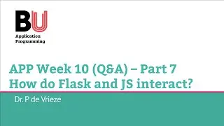 APP L10 (Part 7) – How do Flask and Javascript interact?
