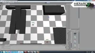 [Unity3D] Hierarchy - The Game - Dev #8 | Crafting, Terrain, and Hunter AI