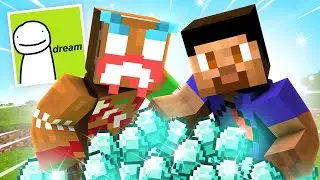 GETTING DIAMOND w/ LAZARBEAM (Dream SMP)