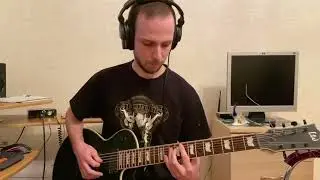 Amorphis - Into Hiding 🎸 Live guitar cover by Kakhi  🎸