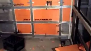 Утепление стен пенополистеролом