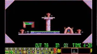 Lemmings [PC] - Level 9: As long as you try your best