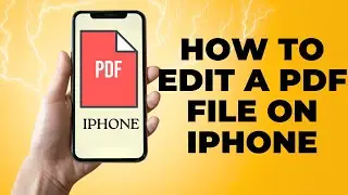 iPhone PDF Editing Made Easy