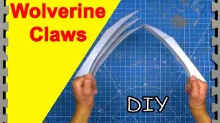 How To Make Wolverine Claws Out Of Cardboard! (DIY)