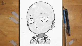 How To Draw Saitama | Step by Step Easy | Beginners Drawing