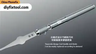 i2C Q5 Blade Knife Handle Kit CPU IC Pry Scraper Glue Removal