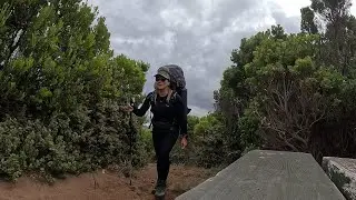 Caminé 80 KM SOLA durante 4 días acampando. Culebras, perdida y algo mas que no esperaba...