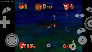 Samsung Galaxy S10+ Dolphin Emulator | Crash Bandicoot The Wrath of Cortex | Snapdragon 855