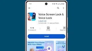 voice screen lock and voice lock app kaise use kare |how to use voice screen lock and voice lock app