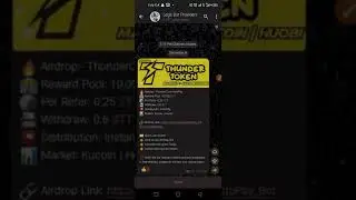 how to start thunder token telegram airdrop Bot