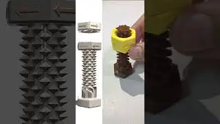 double side nut and screw