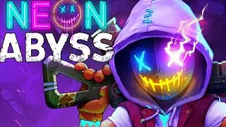 Neon abyss Пулемет Крутого Сэма