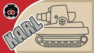 How Karl Was Made. Steel Monsters Creation. Cartoons About Tanks