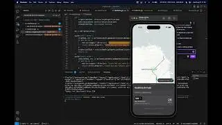 Add a new page to show transit line in React Native iOS