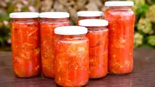 Easy Homemade Canned Tomato Recipe - Preserved Tomatoes