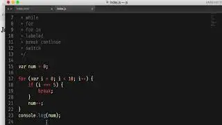 Javascript Tutorial Part #026 Labeled break and continue statements# PROACTIVE Tutorial