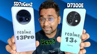 realme 13+ Vs realme 13 Pro Speed Test & Full Comparison | Snapdragon 7s Gen 2 Vs Dimensity 7300E