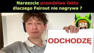 Dlaczego Fairout nie nagrywa ?