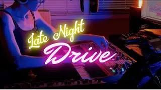 Taking the PolyBrute for a late night drive