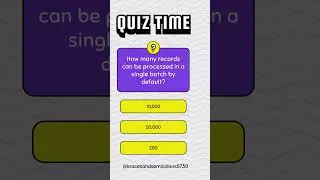 Question 1 | Apex Interview Questions #salesforce #quiz #interview #question