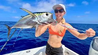 How to Catch Fish on a Giant Jig, NO BAIT NEEDED (technique & what to use)