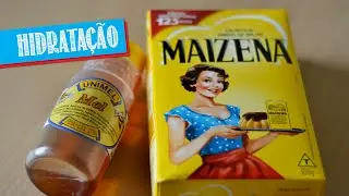 RECEITA CASEIRA MILAGROSA - HIDRATAÇÃO DE MAIZENA E MEL