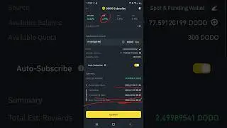 DODO at 9.8% APY 120 Days Binance Locked Staking