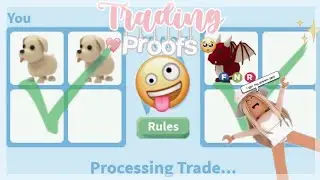 Adopt me Trading PROOFS!! (Roblox) || alouremae✧