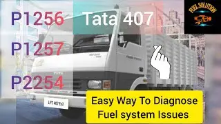 P1254 | P1256 | P1257 FAULT CODE TATA 407 | P 1257 fault code tata #tata407#P1256#tata