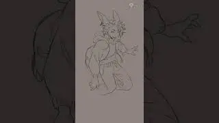drawin more rabbits but this one ain't mine 👀...so it's okay... #art