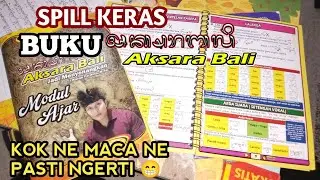 REVIEW LENGKAP  BUKU AKSARA BALI. Cek Deskripsi